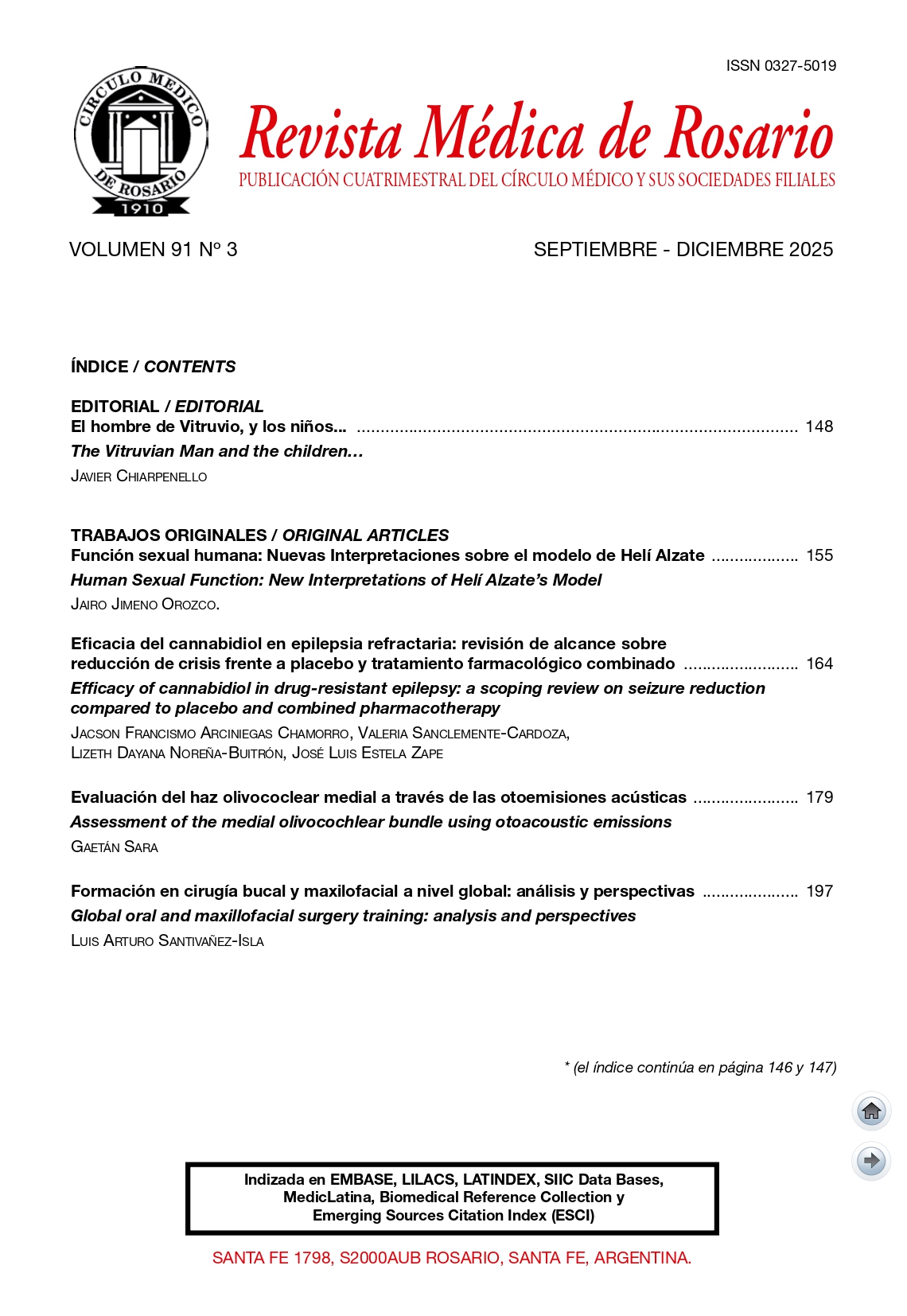 					Ver Vol. 91 Núm. 3 (2025): Septiembre - Diciembre
				